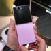 نمایی از گوشی Z Flip سامسونگ