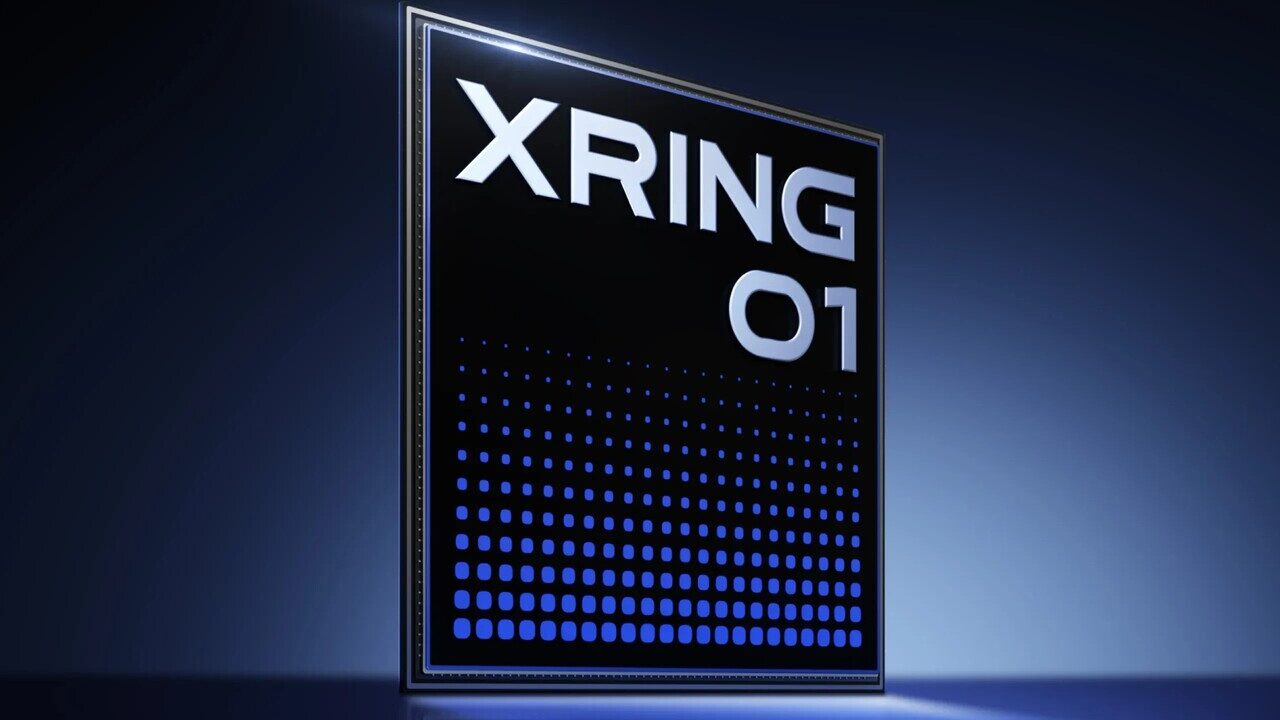 نمایی از تراشه XRING 01