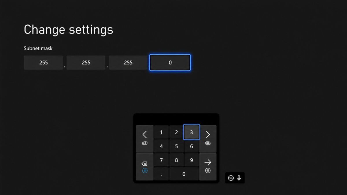تنظیم Subnet Mask