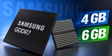 تراشههای حافظه GDDR7 با ظرفیت ۴ و ۶ گیگابایت طی دو سال آینده تولید می شوند