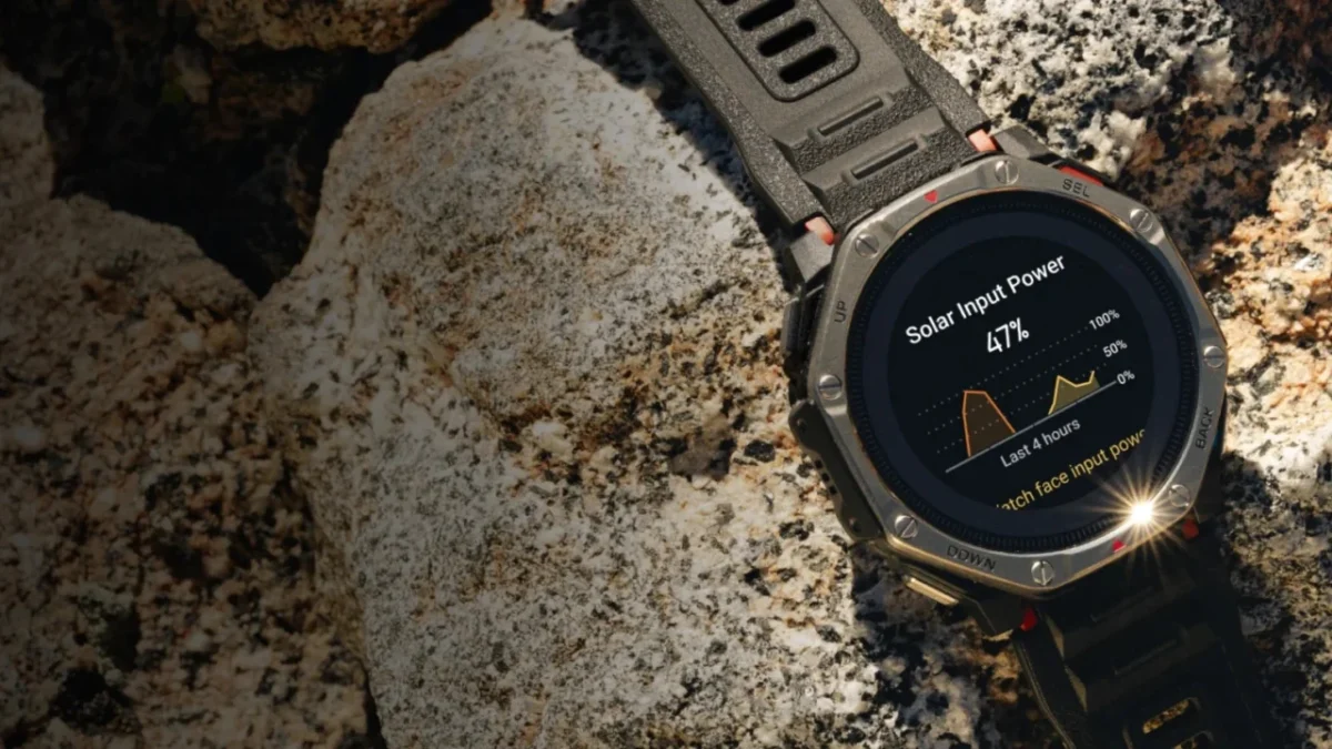 ساعت هوشمند Amazfit T-Rex Dual Solar معرفی شد