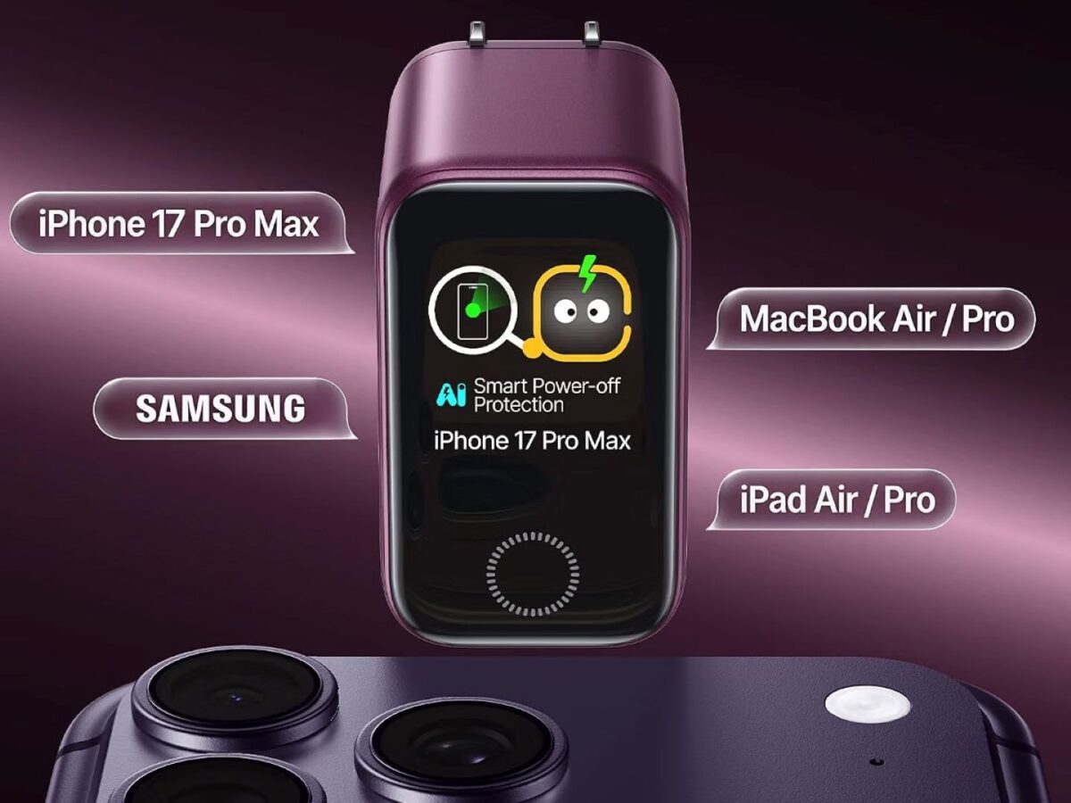 شارژر PicoGo Pro AH22 بیسوس با نمایشگر هوشمند و توان 100 معرفی شد