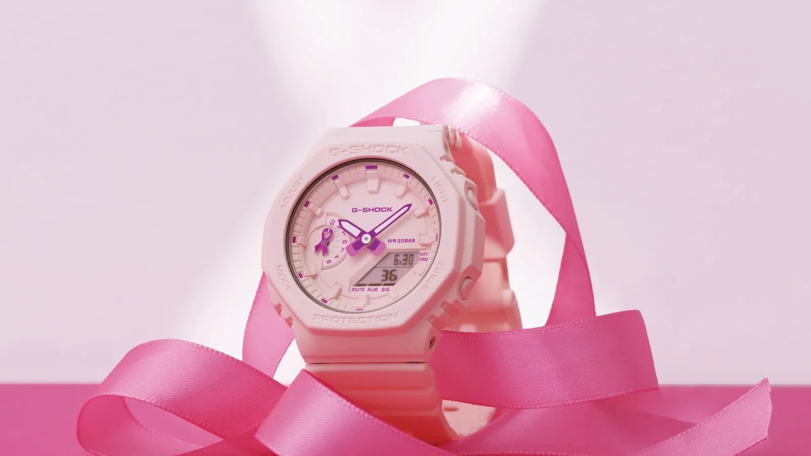 کاسیو ساعت صورتی G-Shock GMA-S2100PR-4AER را معرفی کرد