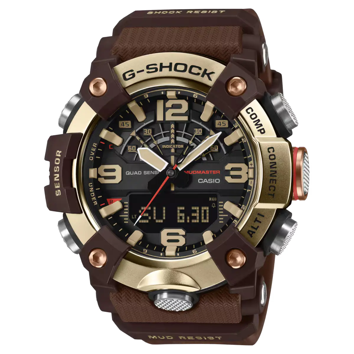 ساعت Casio Mudman GW9500MH-5 با طراحی Horizon Gold