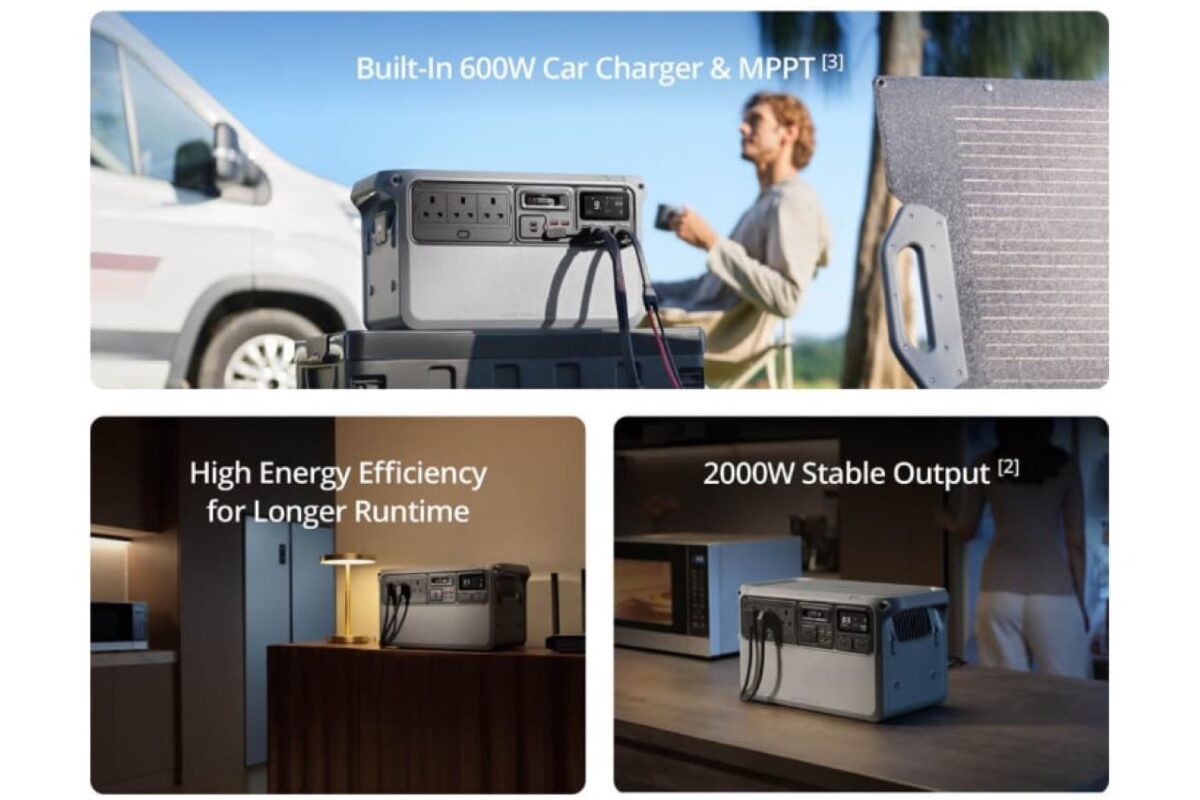 مشخصات فنی پاور استیشن DJI Power Auro 2000 Elite 