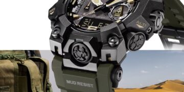 کاسیو از مدل جدید ساعت G-Shock Mudmaster با طراحی نظامی رونمایی کرد
