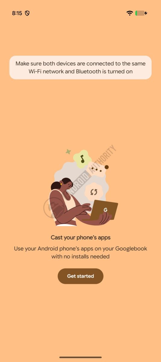 حرکات لمسی گوشی برای کنترل لپ تاپ Googlebook