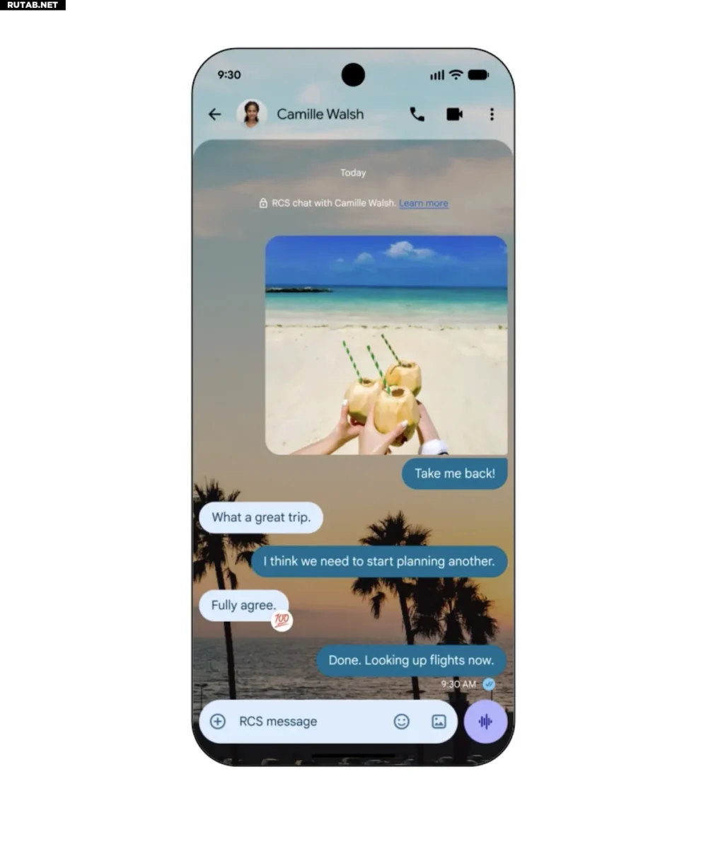 شخصیسازی چتها در Google Messages با پسزمینه و رنگهای جدید