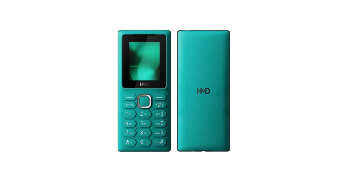 گوشی دکمهای HMD 106 Pure با باتری قابل تعویض
