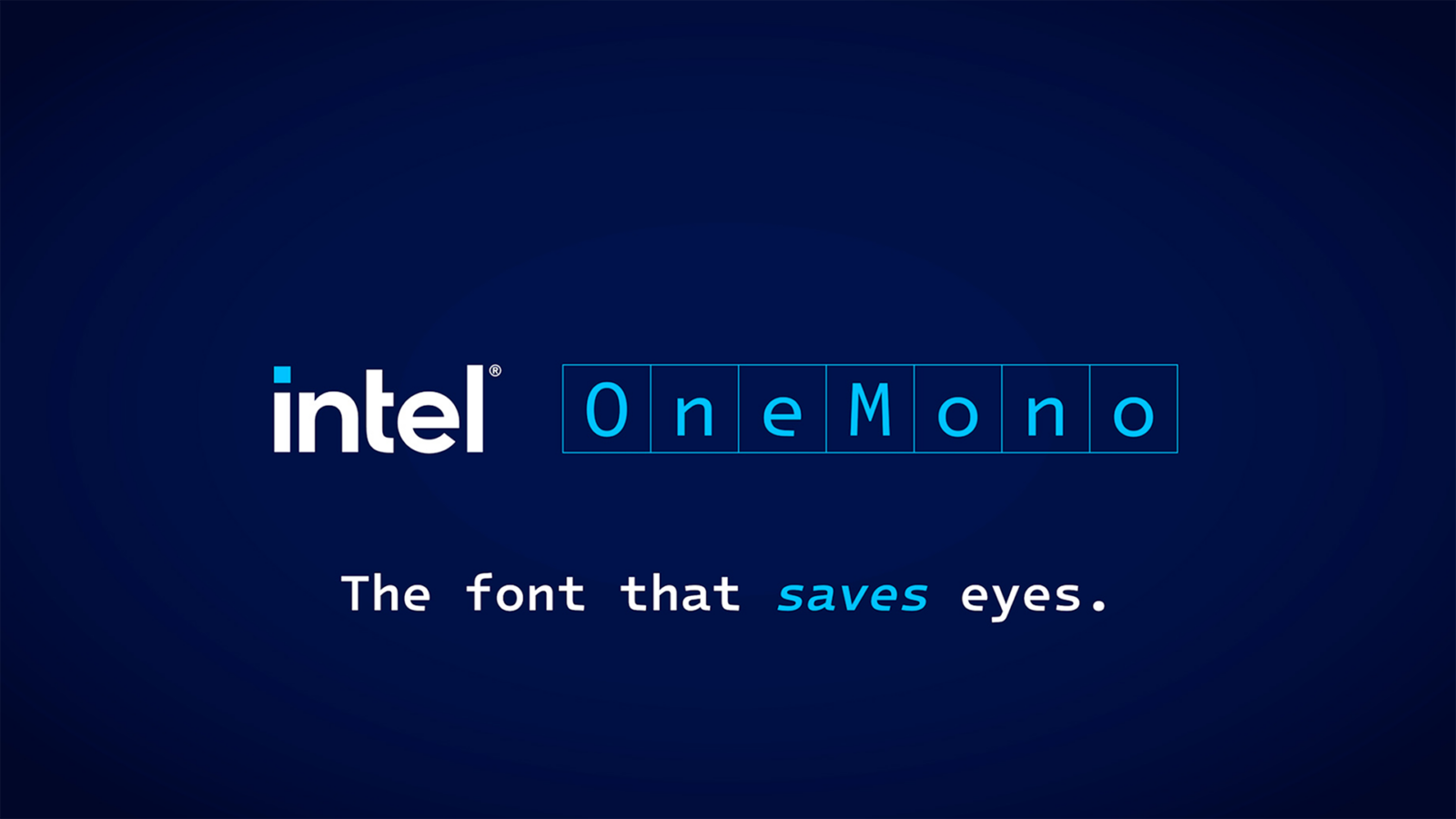 فونت One Mono اینتل دوباره بازگشت