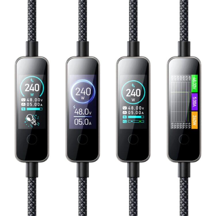 کابل USB-C هوشمند Mcdodo با نمایشگر لمسی معرفی شد