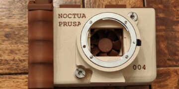 فن ۴۰ میلیمتری Noctua داخل دوربین CAIM1 قرار می گیرد