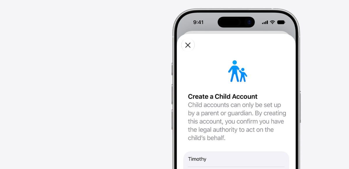 تنظیم حساب کودک و محدودیت دسترسی به برنامهها در iOS 27