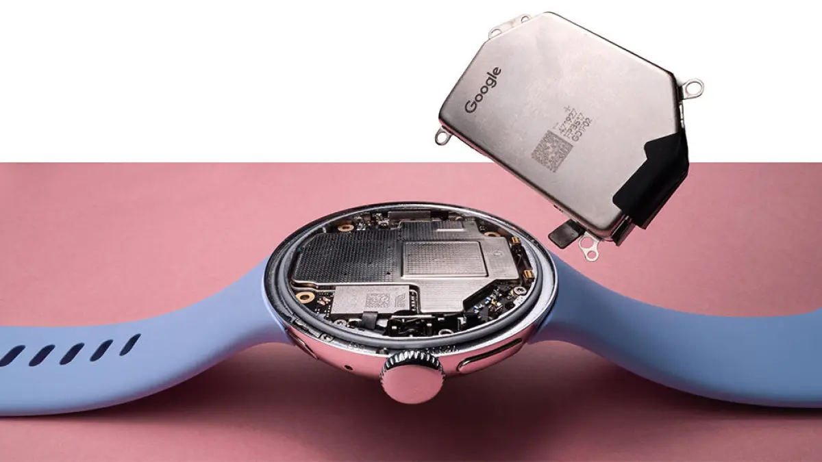 کالبدشکافی Google Pixel Watch 5 توسط iFixit