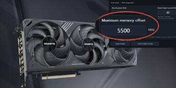 اورکلاک RTX 5070 Ti سرعت حافظه را به ۳۹ گیگابیتبرثانیه رساند