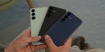 تصویری از طراحی Galaxy A08