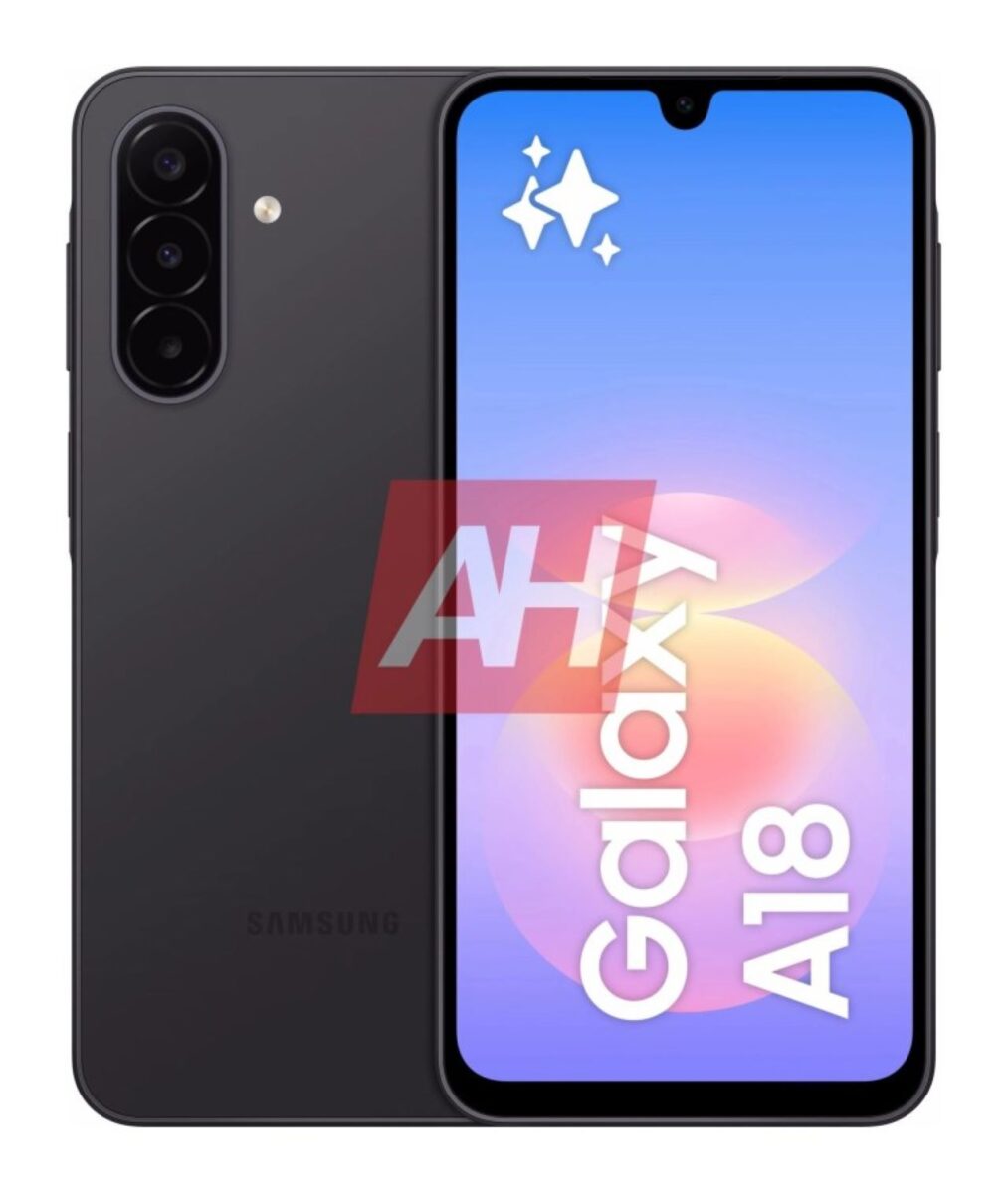 سامسونگ Galaxy A18 4G از نمای جلو و پشت