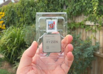 تصویری از پردازنده Ryzen 5 5500F