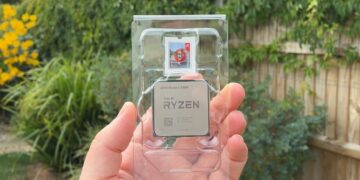 تصویری از پردازنده Ryzen 5 5500F