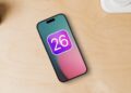 تصویری از گوشی آیفون و آپدیت جدید iOS