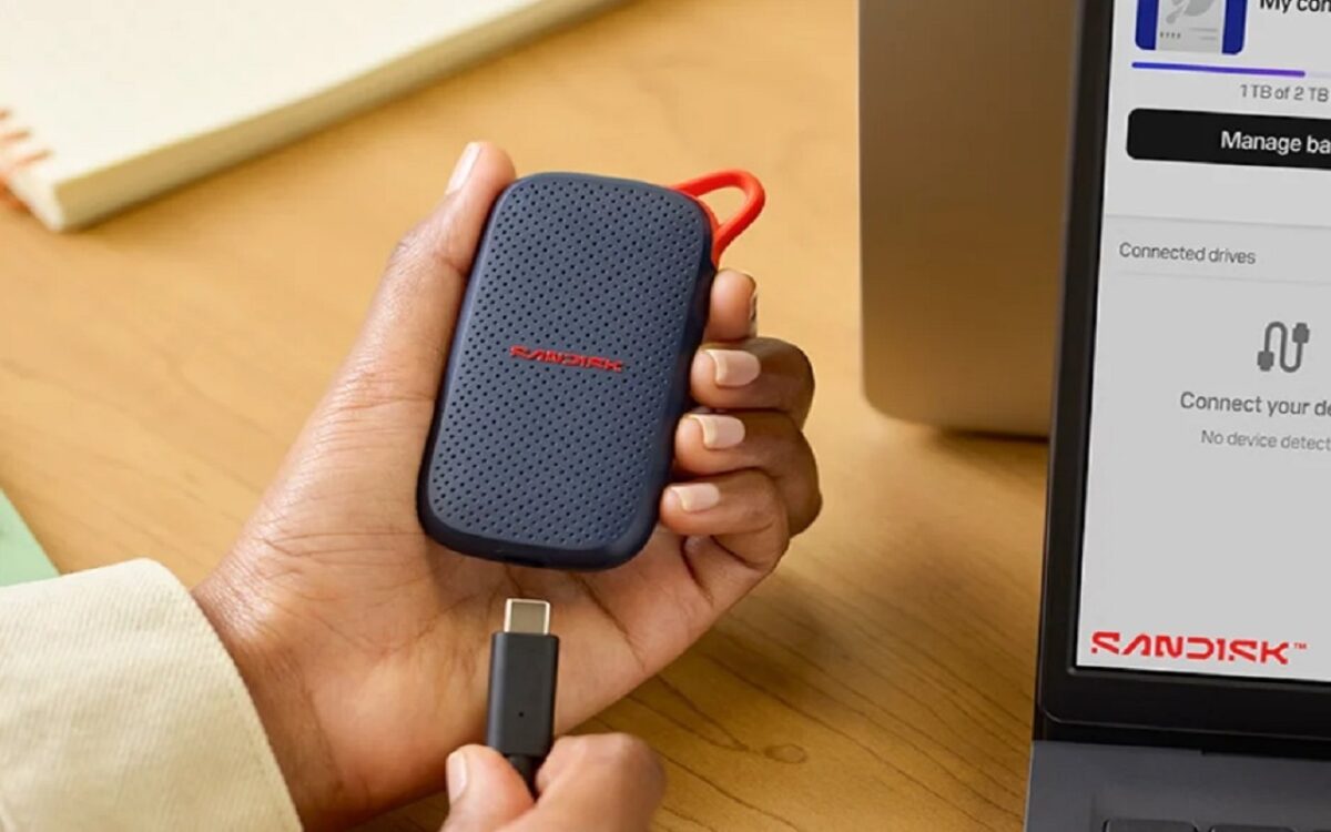 SSD قابل حمل E31 سندیسک با سرعت ۱۰۰۰ مگابایتبرثانیه معرفی شد