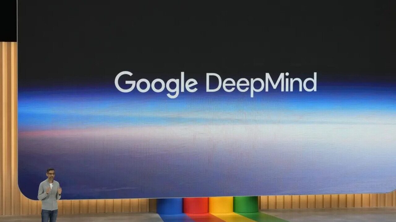 تصویری از معرفی موسسه DeepMind توسط گوگل