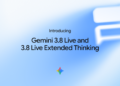 تصویری از معرفی Gemini 3.8 Live