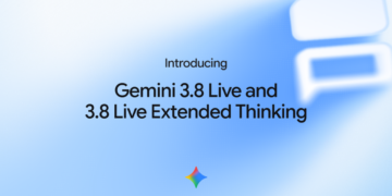 تصویری از معرفی Gemini 3.8 Live