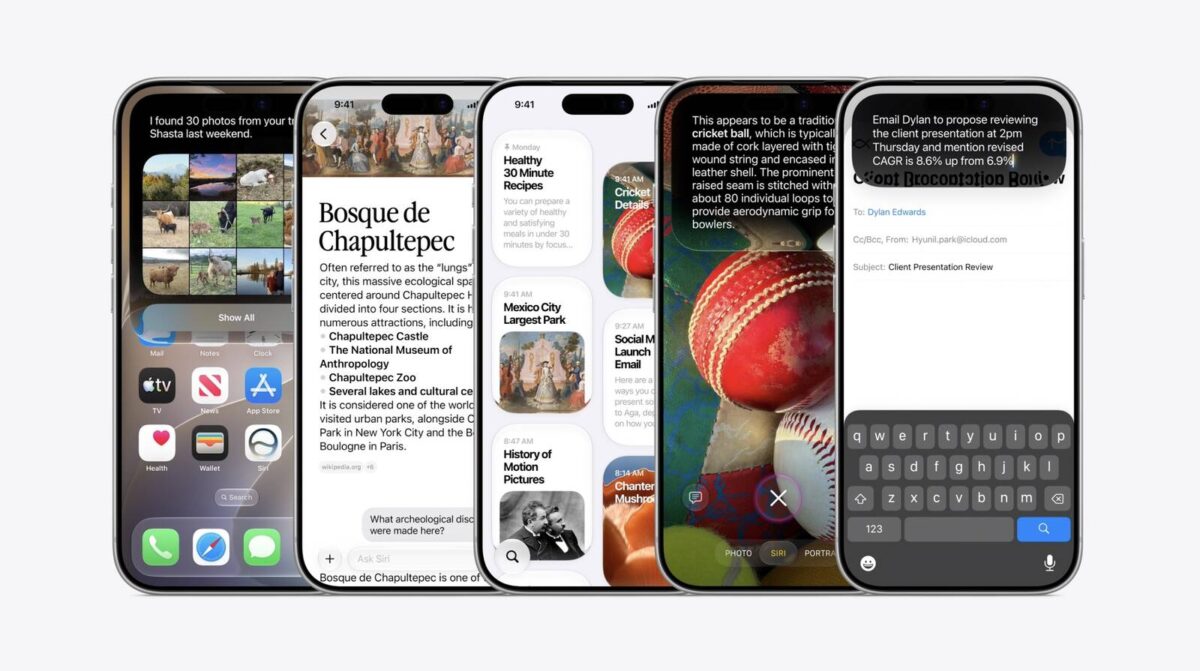 قابلیت Siri AI در iOS 27 روی آیفون