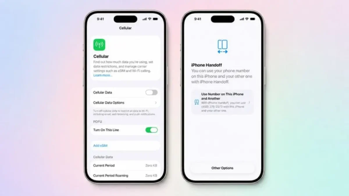 iPhone Handoff؛ استفاده از یک شماره روی دو آیفون