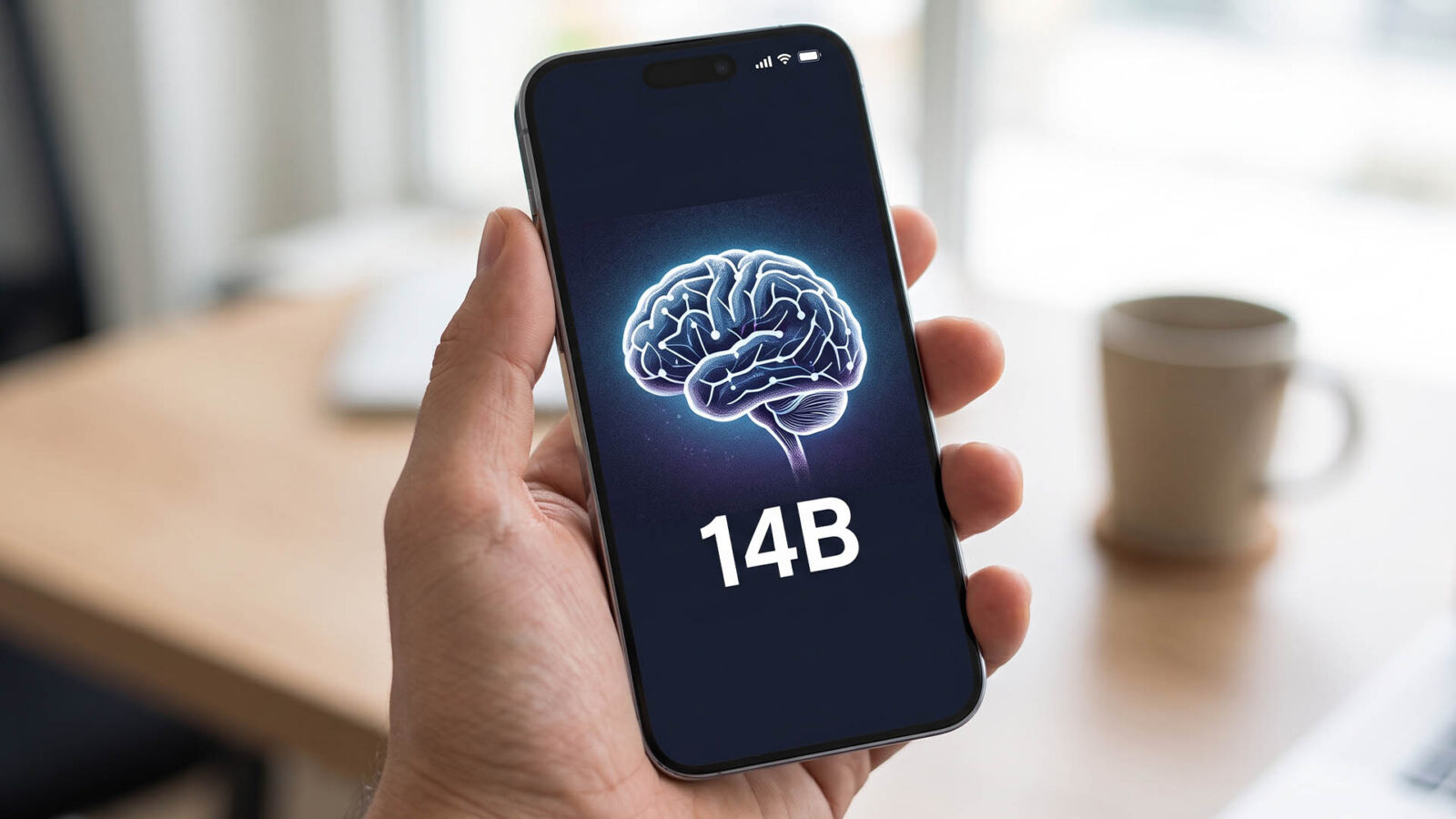 آیفون میتواند مدلهای هوش مصنوعی را با ۱۴ میلیارد پارامتر فعال اجرا کند