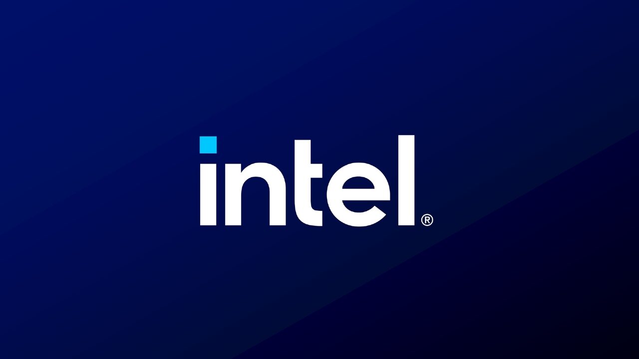 تصویری از لوگوی شرکت intel