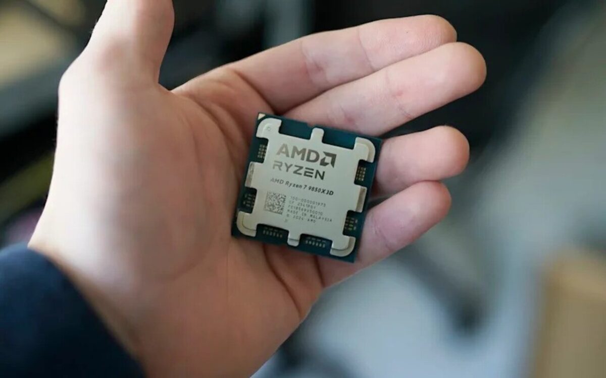 تصویری از پردازنده شرکت Intel