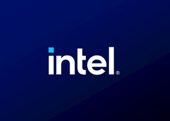 تصویری از لوگوی شرکت intel