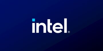 تصویری از لوگوی شرکت intel