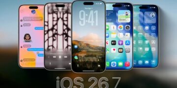 تصویری از آپدیت iOS 26.7.1