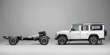 لندروور، دیفندر کلاسیک را با موتور V8 دوباره زنده می‌ کند