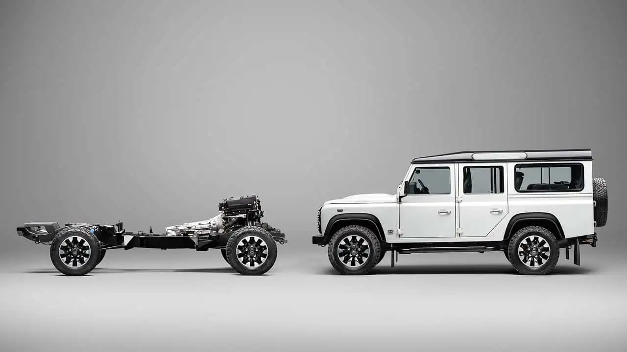 لندروور، دیفندر کلاسیک را با موتور V8 دوباره زنده می کند