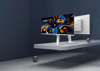 تصویری از مانیتور QD-OLED MSI