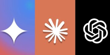 تصویری از سه هوش مصنوعی OpenAI و آنتروپیک و جمینی