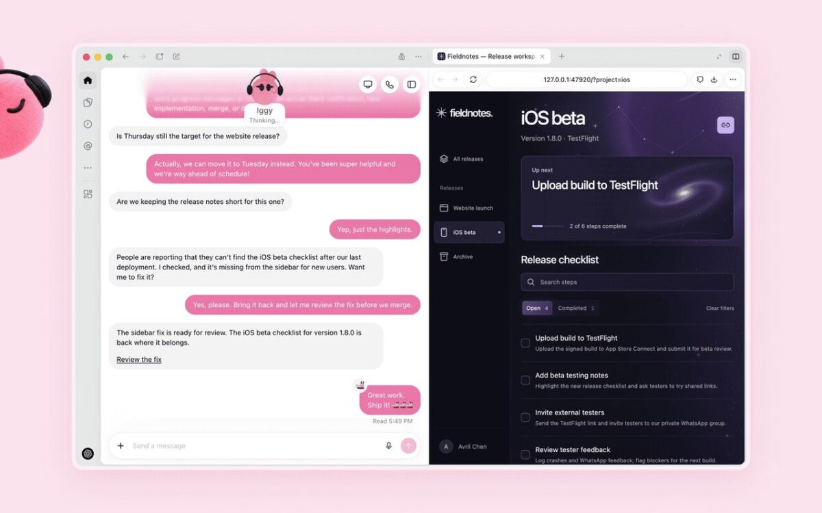 تصویری از رونمایی عاملهای هوش مصنوعی Dots شرکت OpenAI