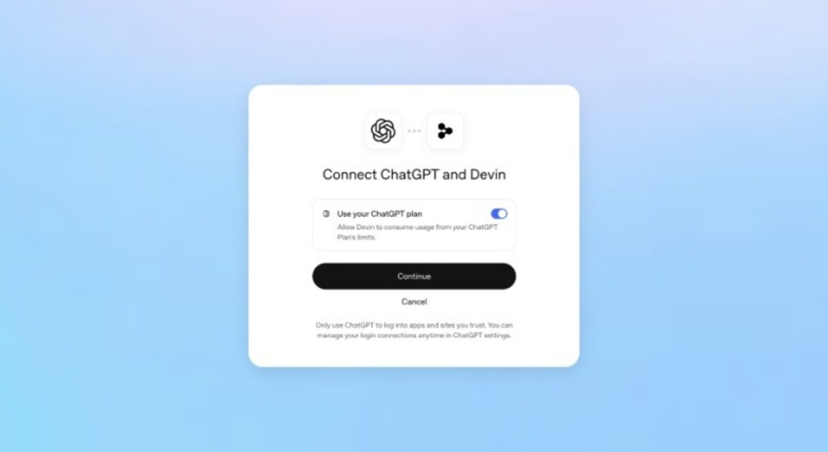 تصویری از انتخاب پلن 500 دلاری ChatGPT