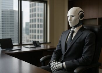 تصویری از جایگزینی مدیرعامل با هوش مصنوعی