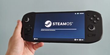 تصویری از اجرای SteamOS روی کنسول دستی اندرویدی