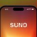 تصویری از لوگوی Suno روی تلفن همراه