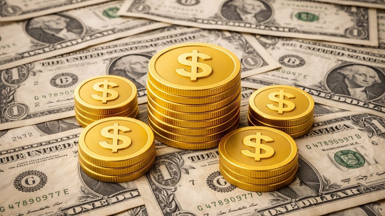 تصویری از دلار آمریکا و استیبل‌کوین‌های دلاری