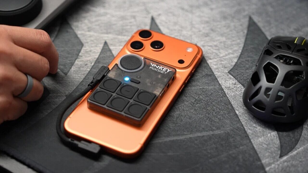 تصویری از ابزار Voicemod Key Pocket روی گوشی