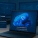 تصویری از Windows 11 OOBE روی لپ تاپ