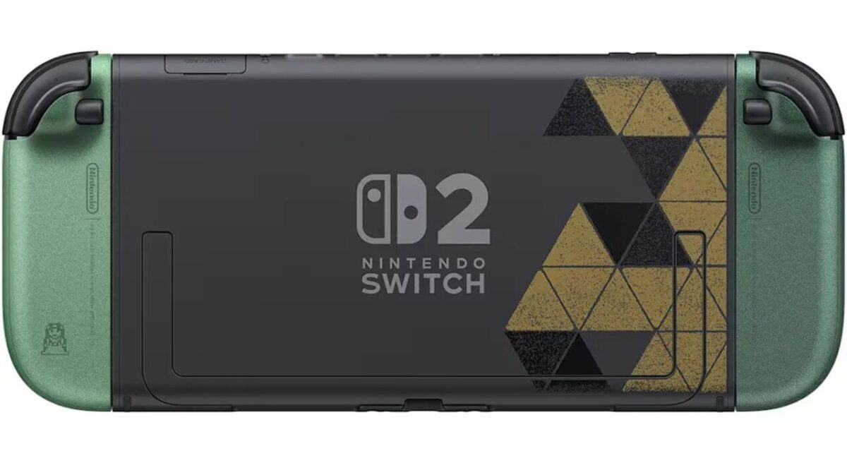 تصویری از پشت نسخه ویژه نینتندو Switch 2