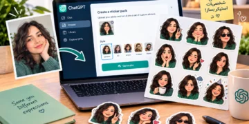 آموزش ساخت استیکر با ChatGPT از روی عکس شخصی